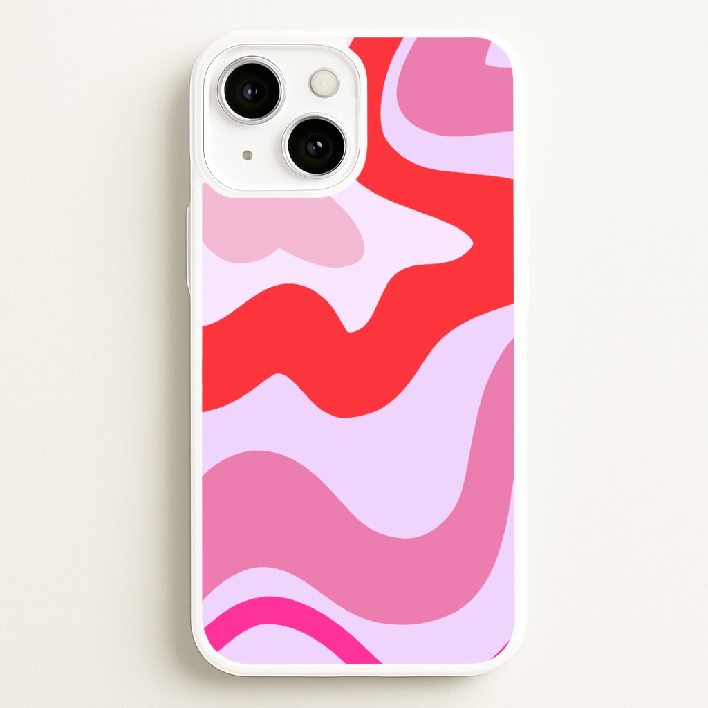 Purple & Pink Abstract Phone Case
