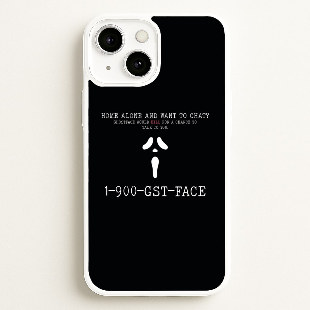 1-800-GST-FACE - Scream Phone Case
