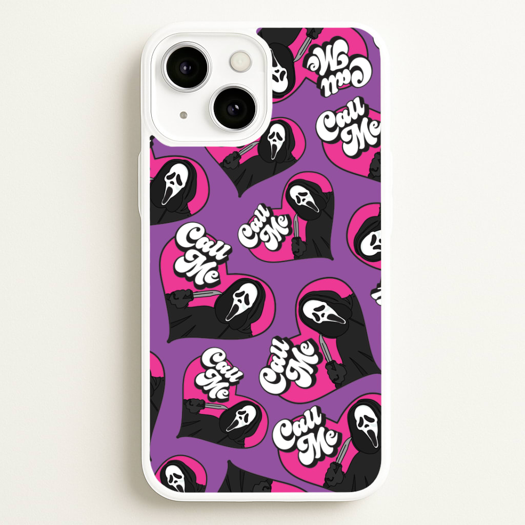 Call Me Heart Pattern Phone Case