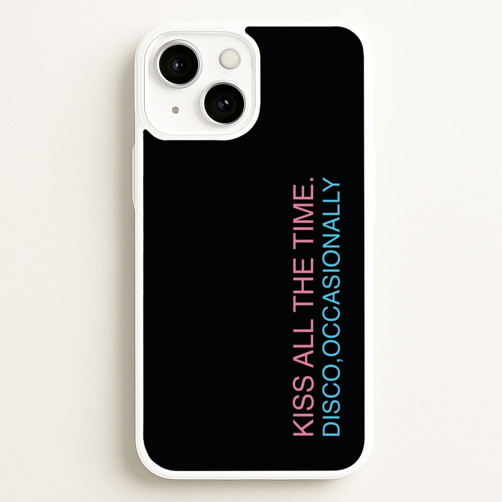 Disco Occasionally Text Phone Case