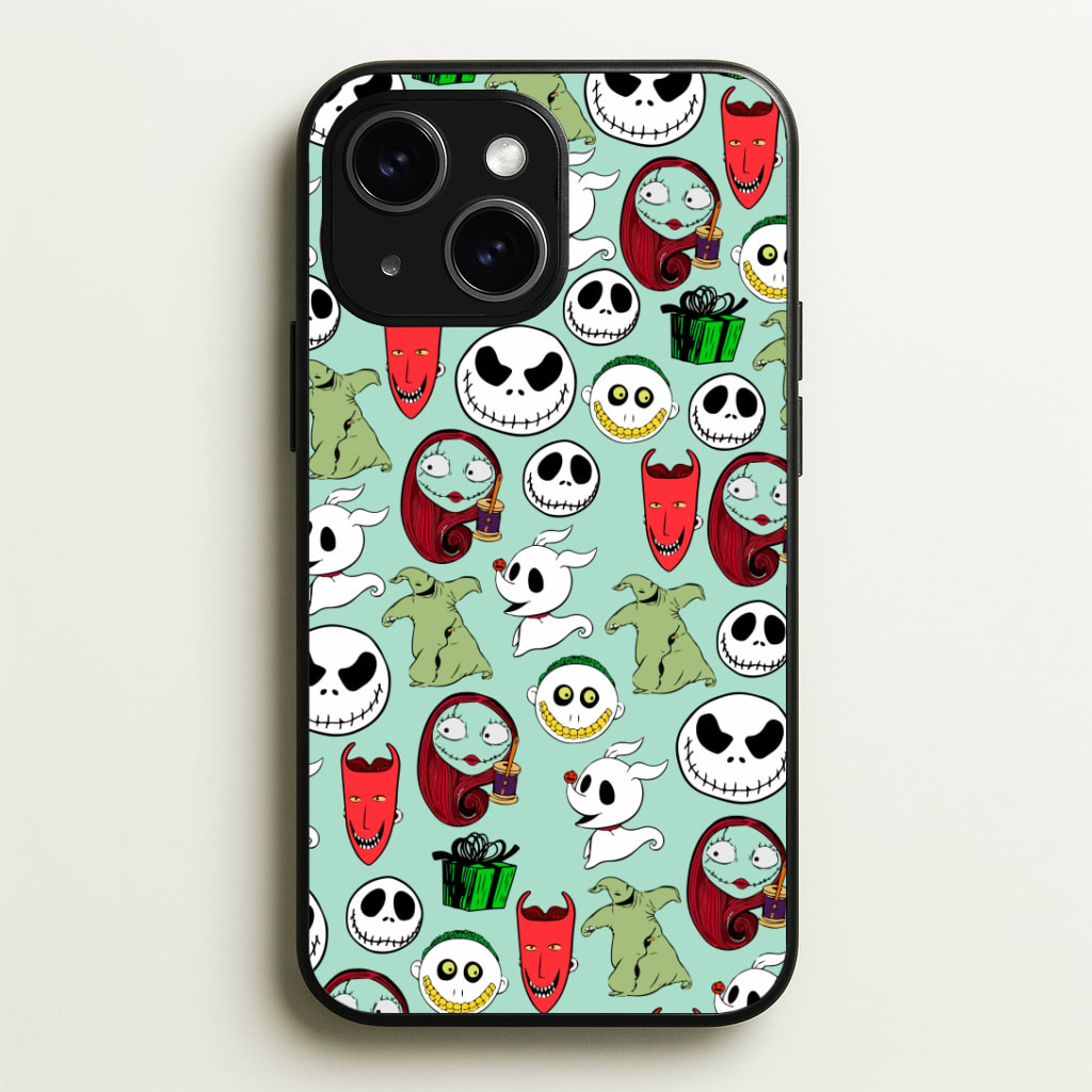 TNBC Characters Pattern Phone Case