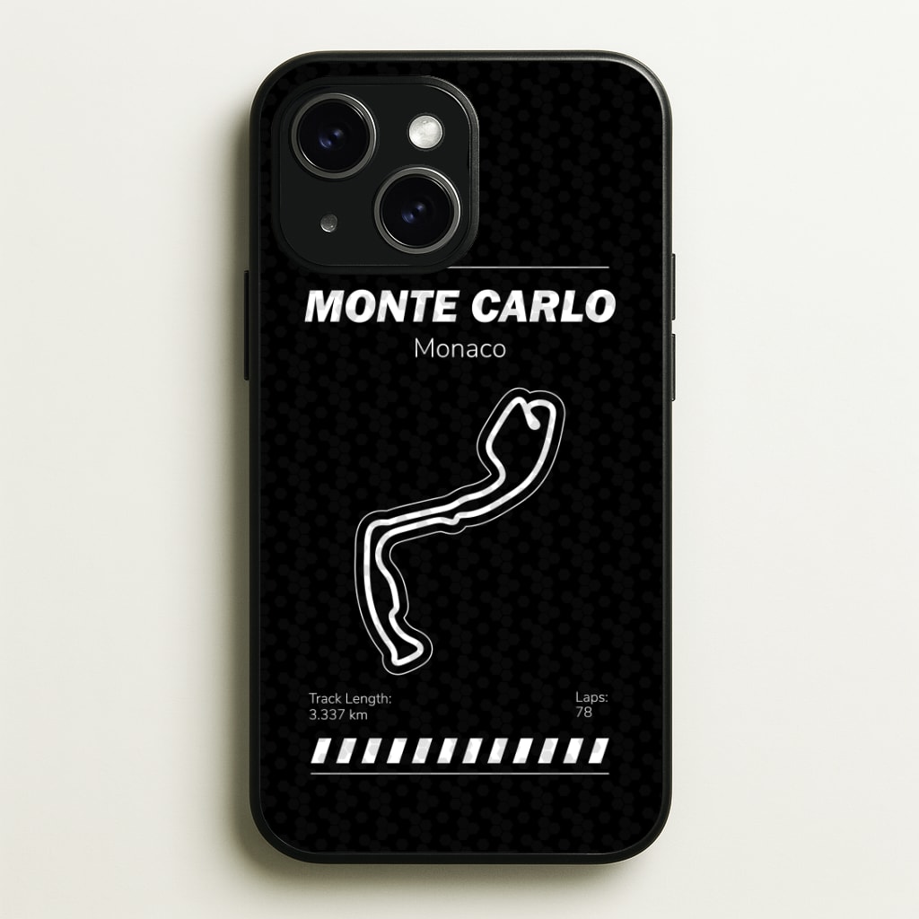 Monte Carlo Circuit Phone Case