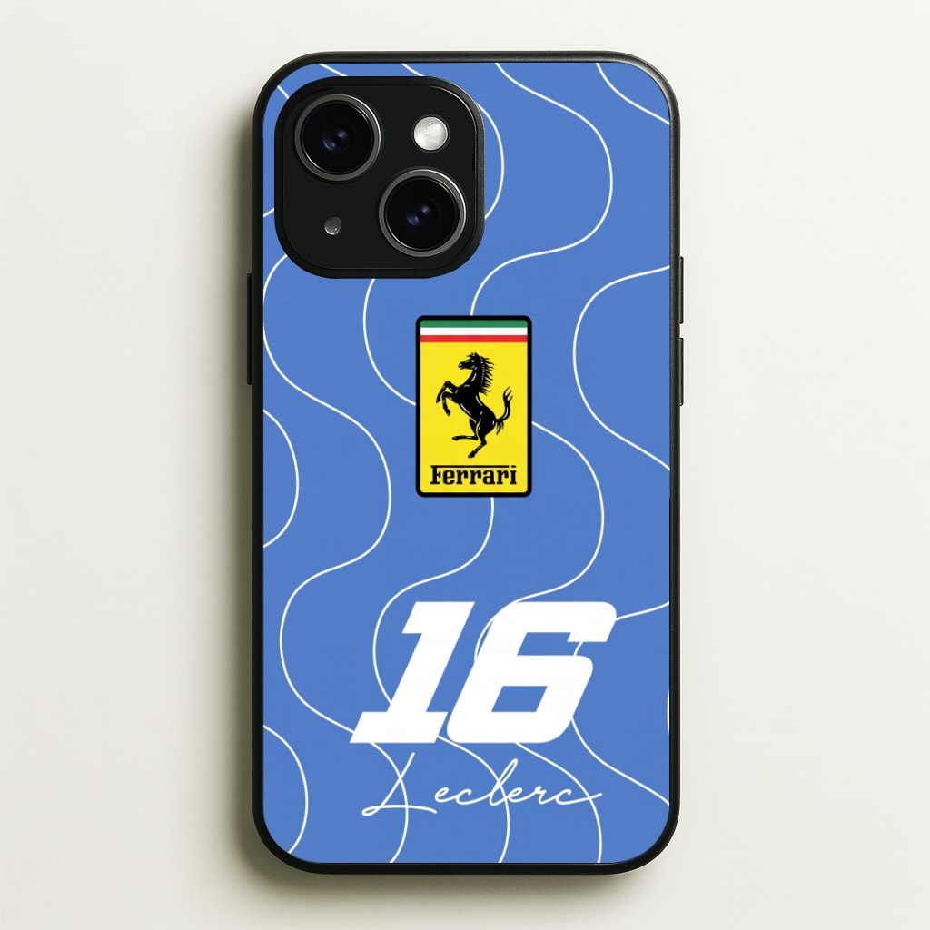 Blue 16 - Leclerc Phone Case