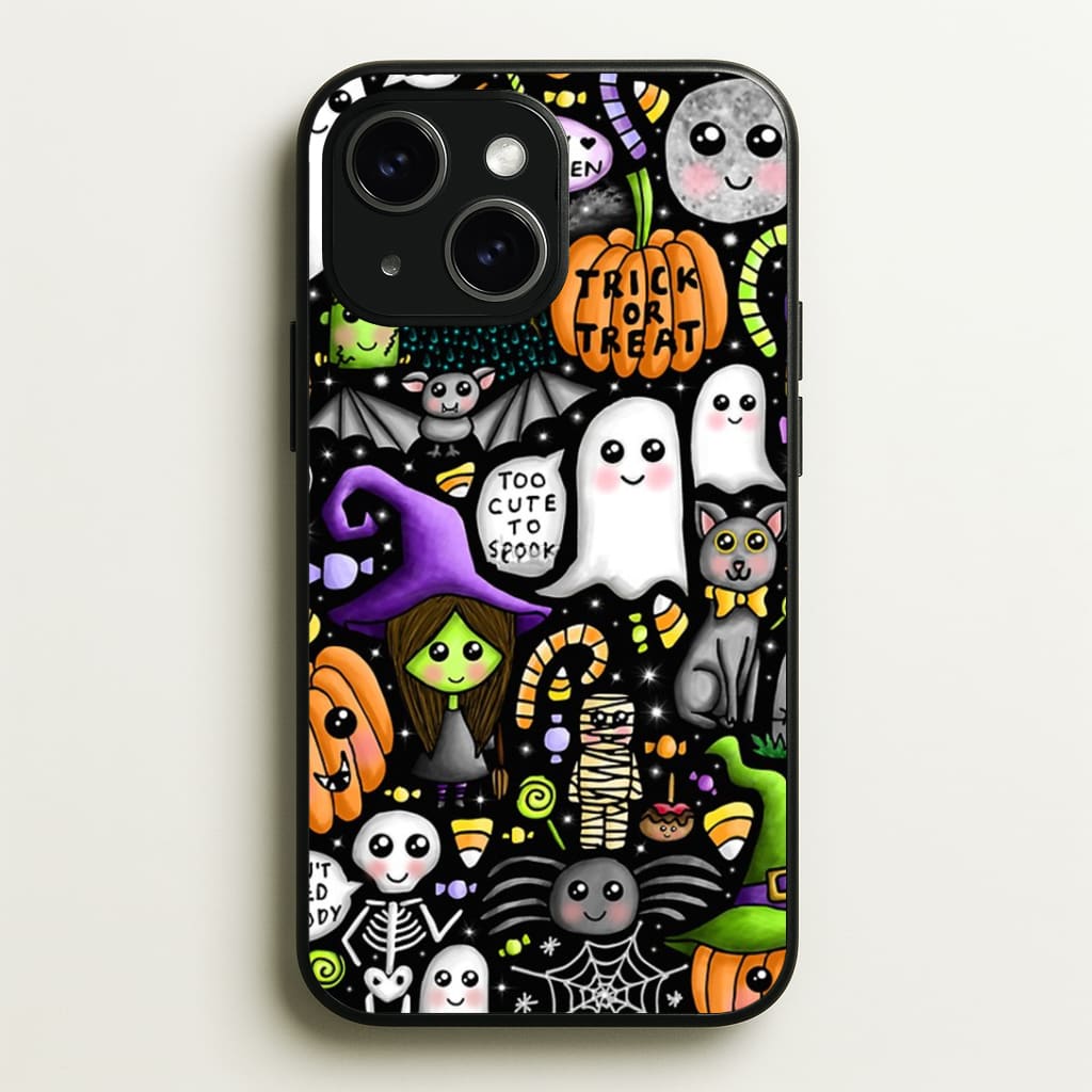 Colourful Halloween Pattern Phone Case