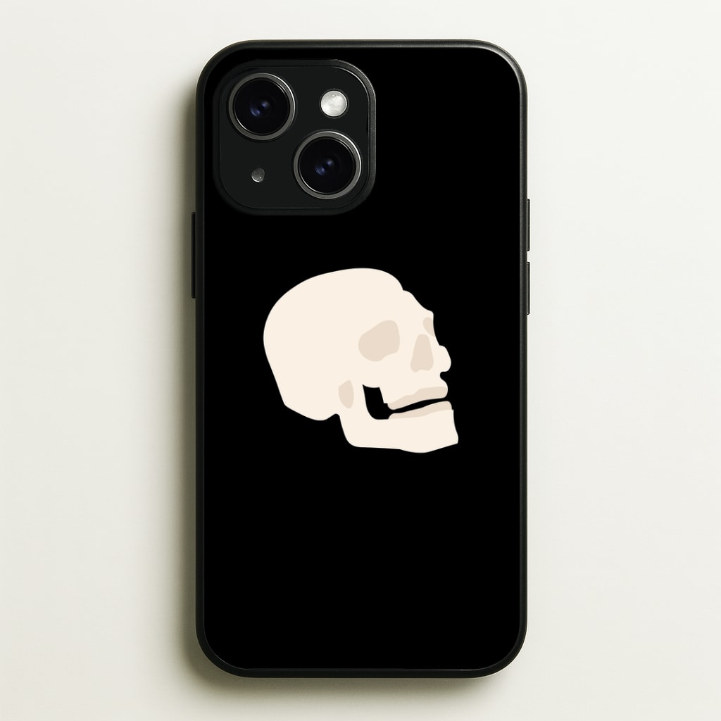 Skull Outline - Halloween Phone Case