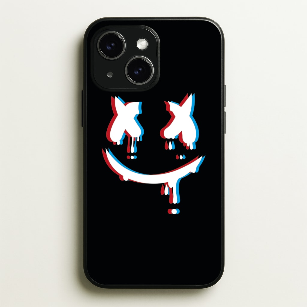 Blue Blur - White Helmet DJ Phone Case