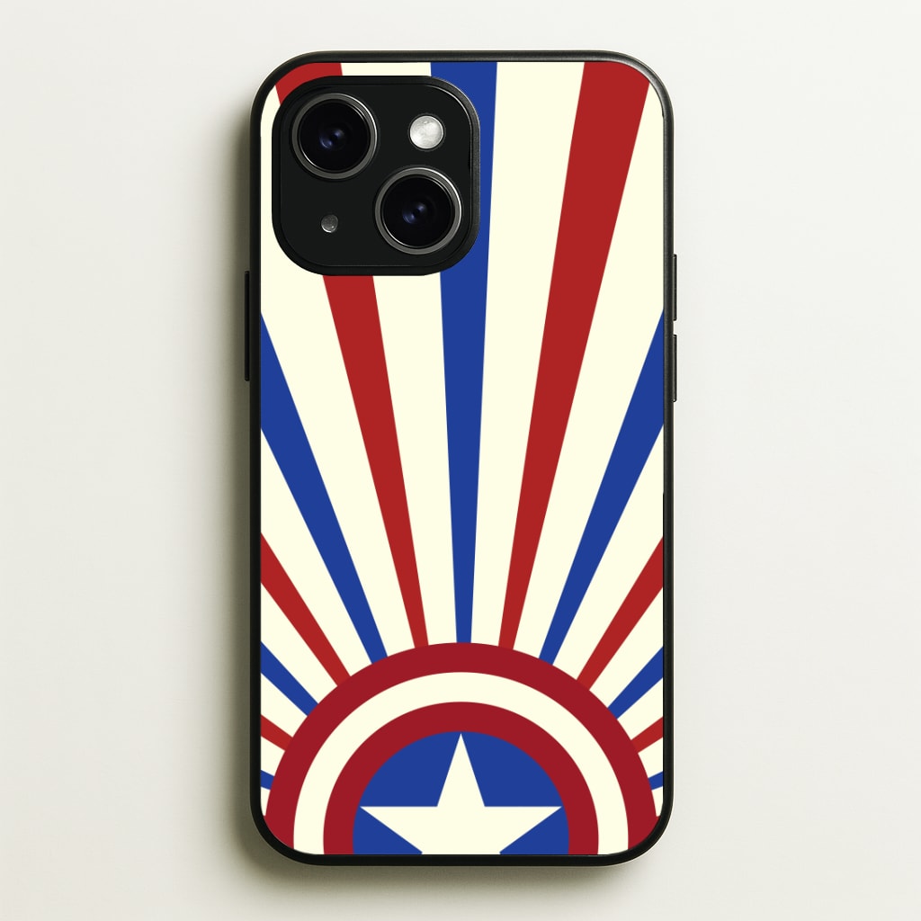 Shield And Stripes Phone Case