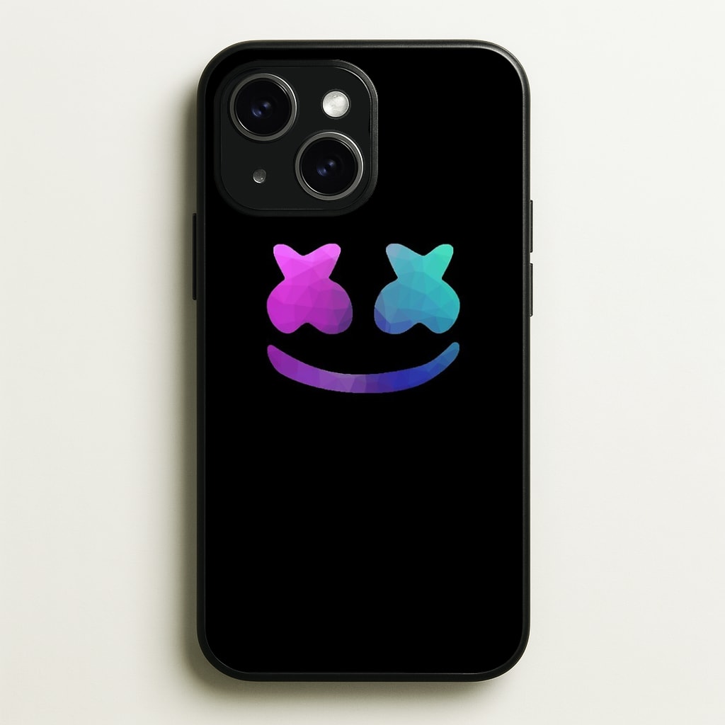 Black White Helmet DJ Phone Case