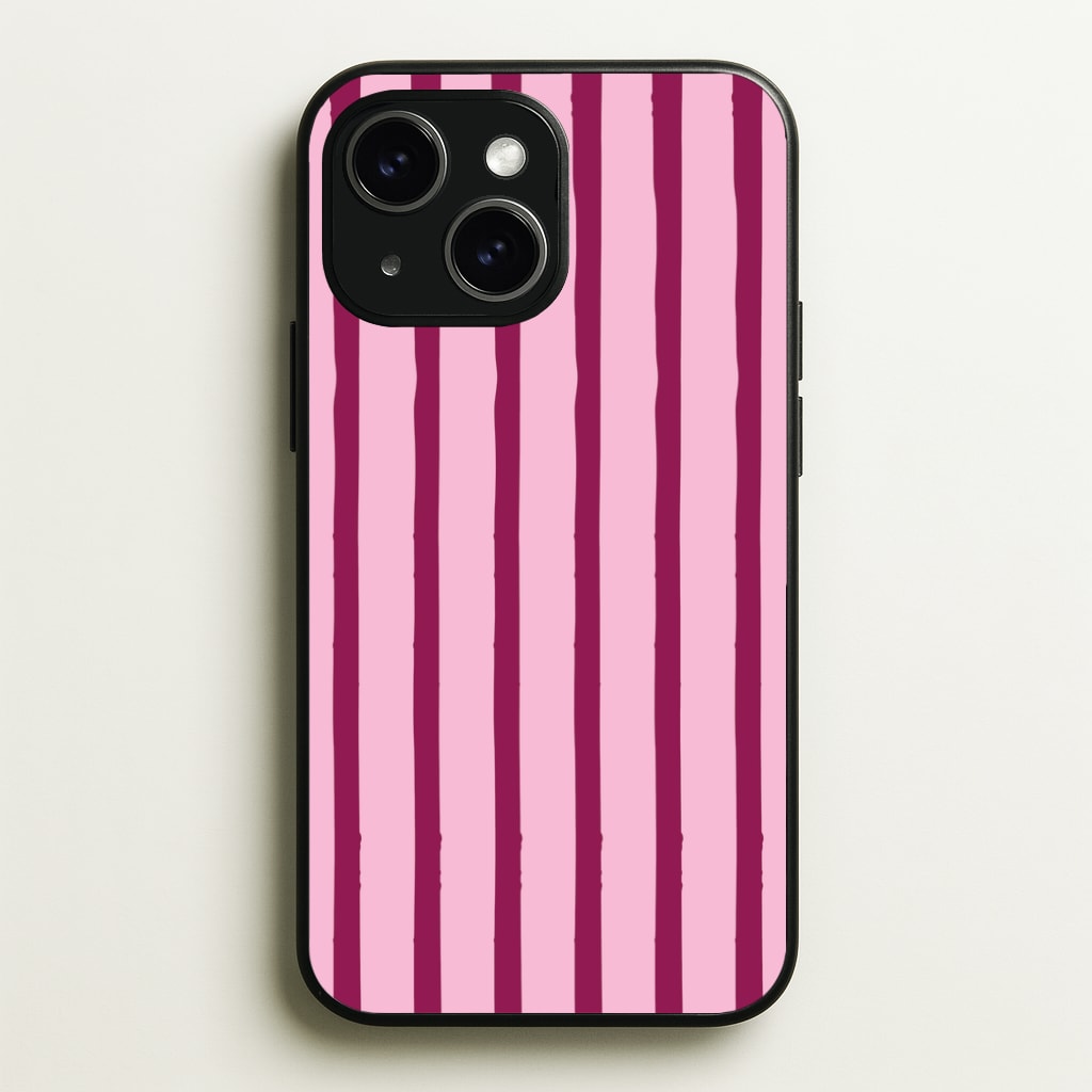 Strawberry Stripes Phone Case