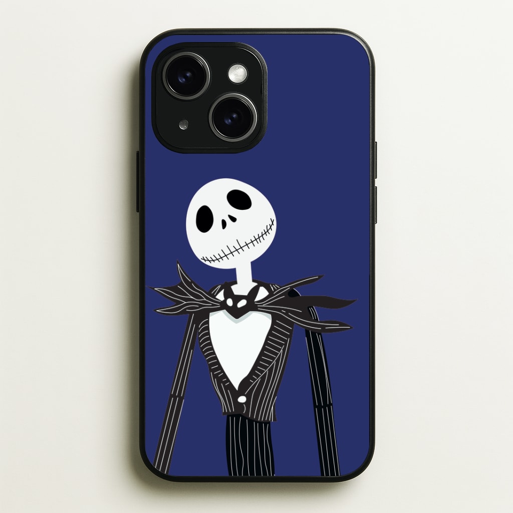 Jack Skellington Blue - TNBC Phone Case