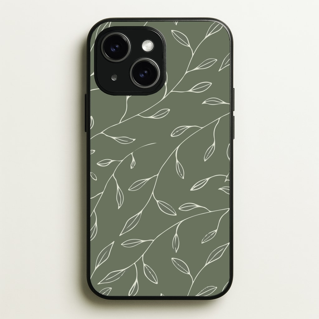 Thin Leaves - Foliage Phone Case
