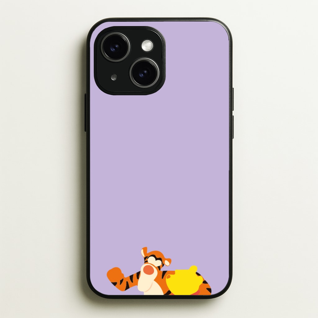 Tiger and Winnie - Winnie Phone Case