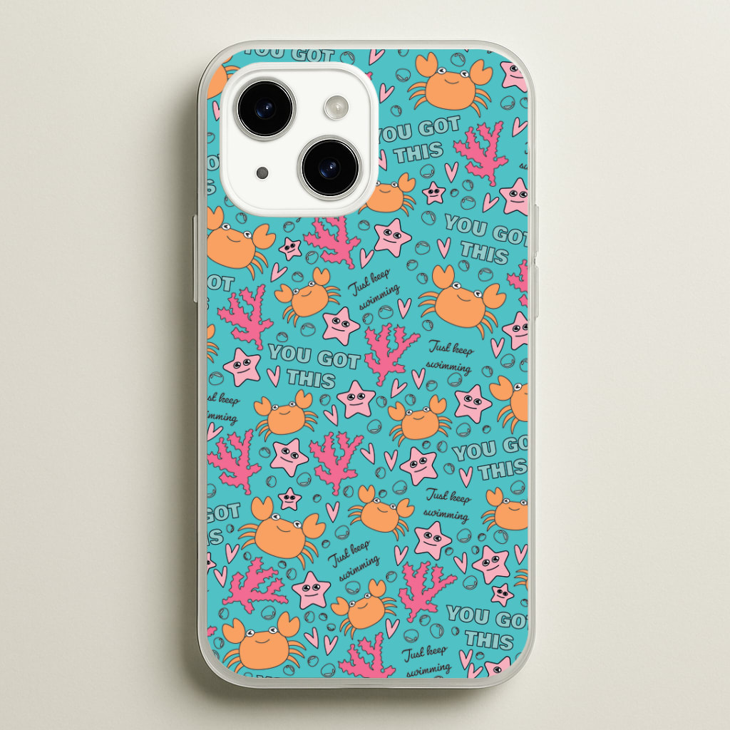 Crabs - Animal Patterns Phone Case