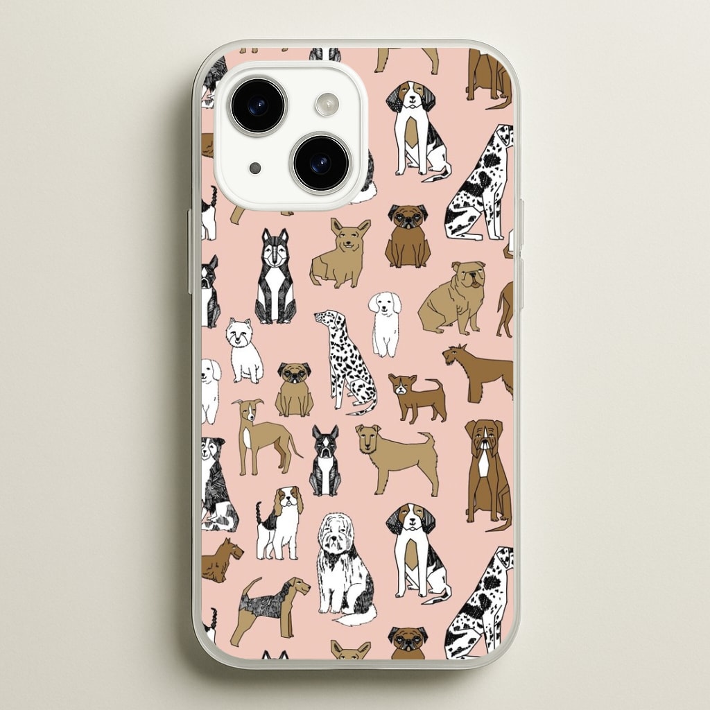 Dog Breeds - Animal Pattern Phone Case