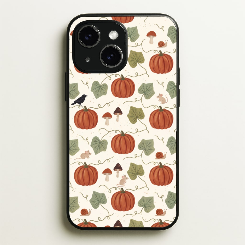 Pumpkin Vine Cottage Phone Case