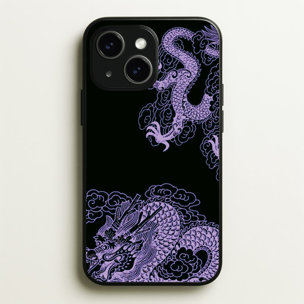 Purple Dragon Phone Case