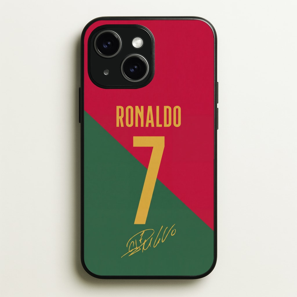 Portugal Ronaldo Phone Case