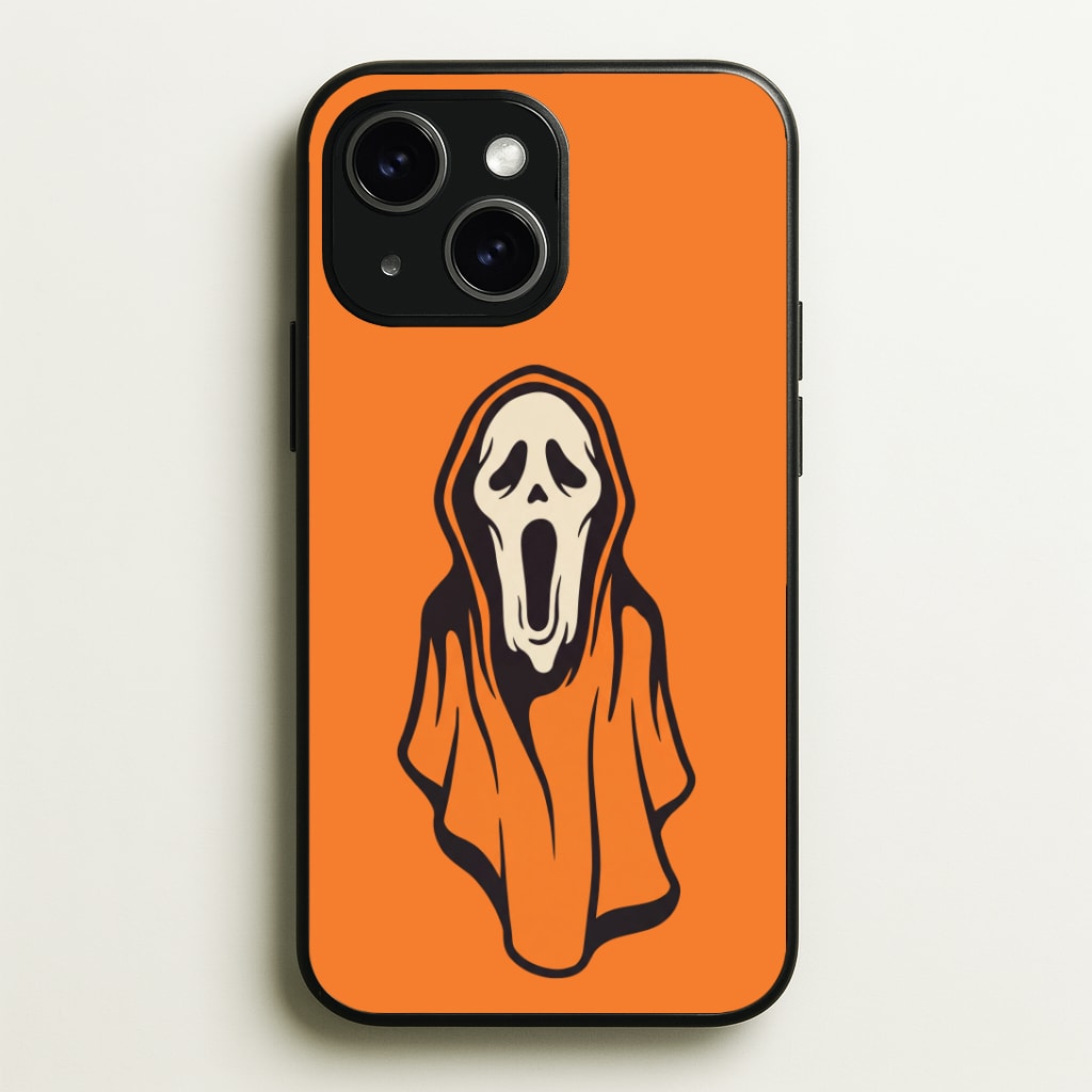Orange Scream Phone Case