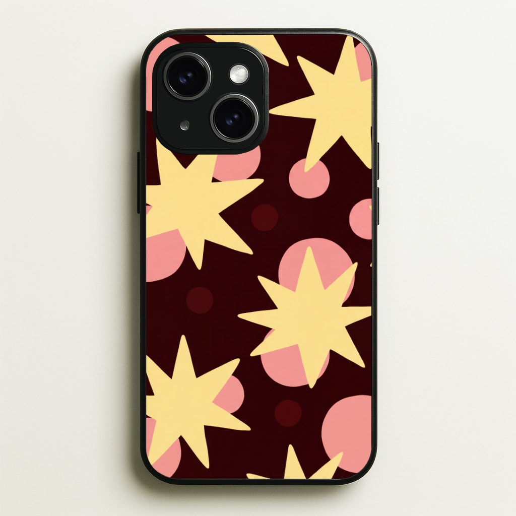 Cherry Stars And Spots Phone Case