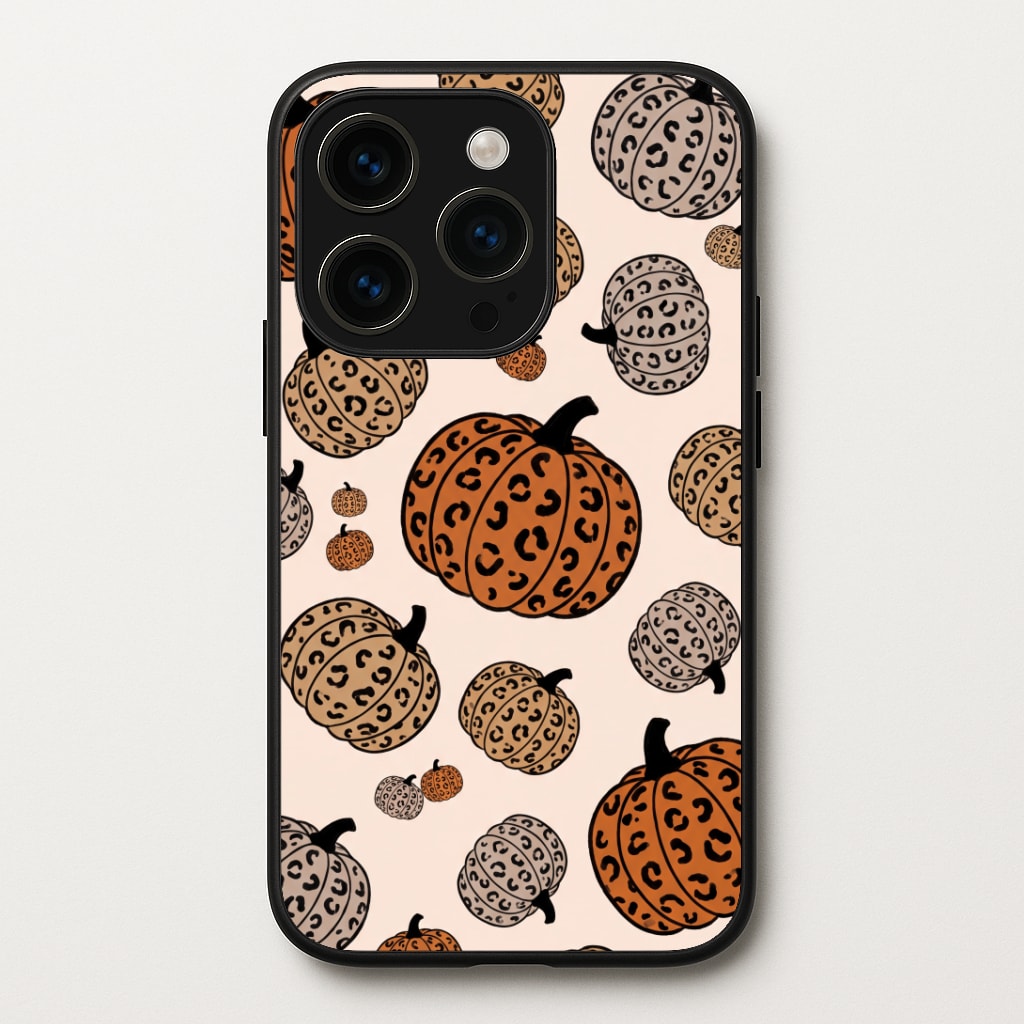 Leopard Pumpkin Patch Phone Case