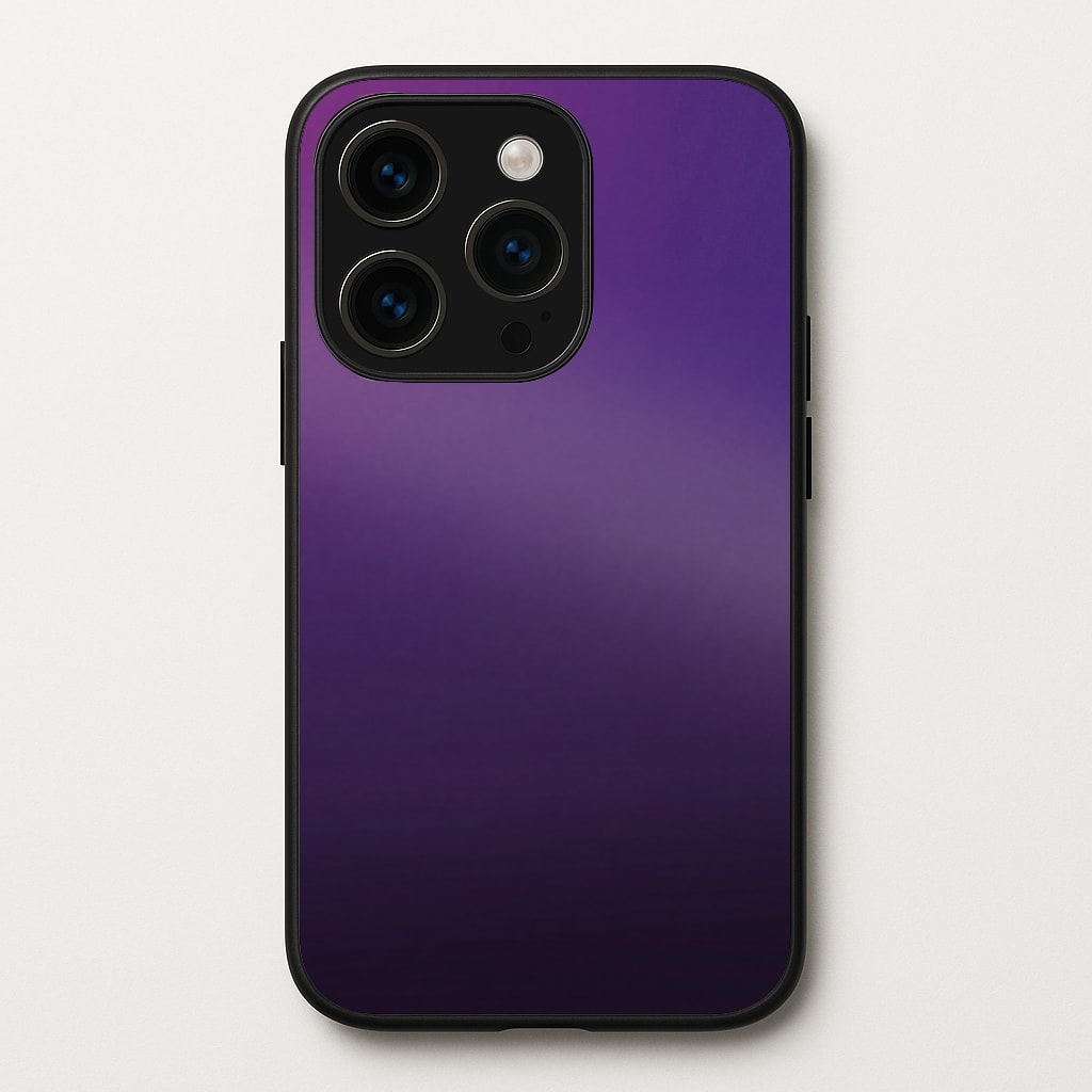 Back to Casics - Midnight Violet Fade Phone Case