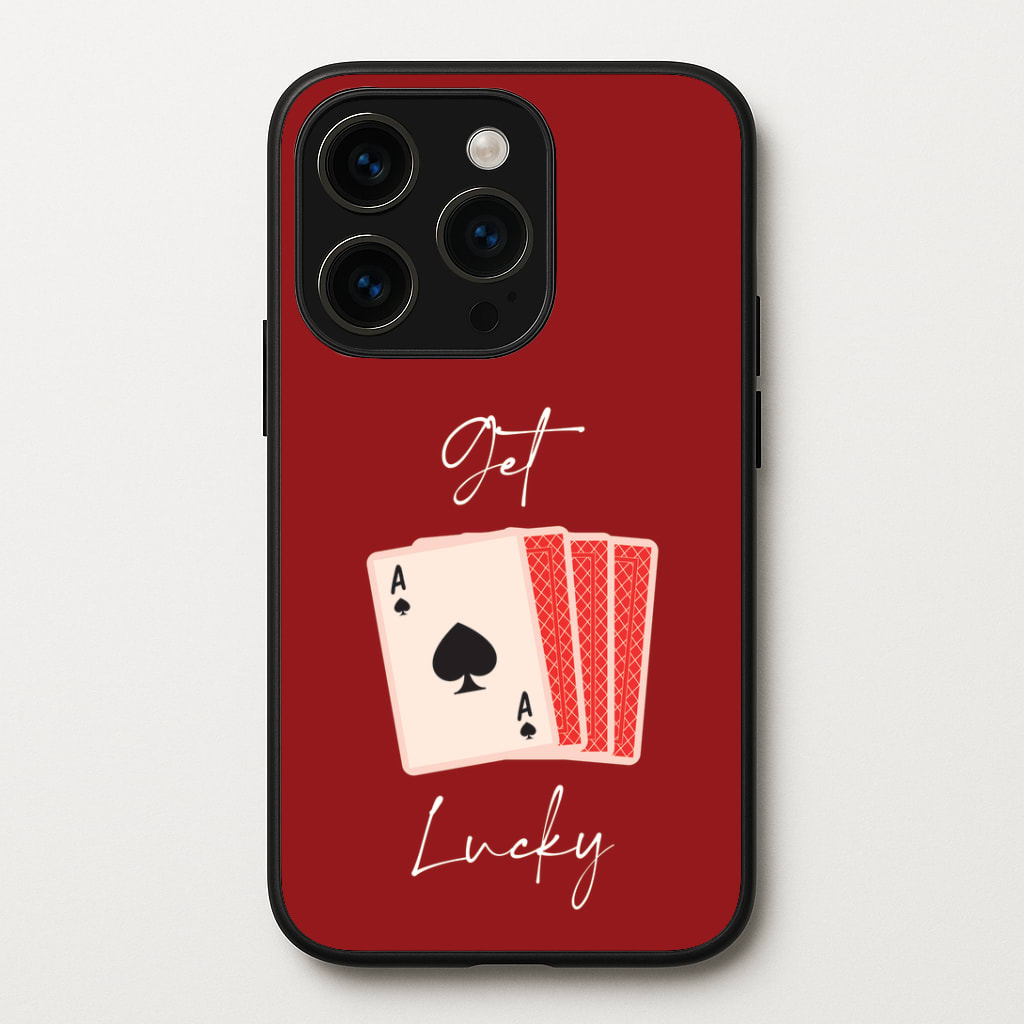 Get Lucky Set Of Cards Phone Case
