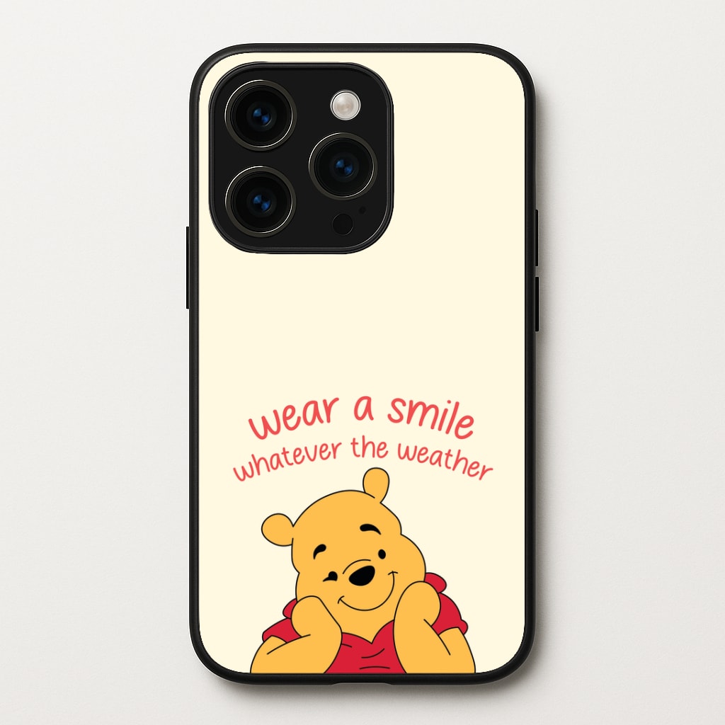 Wear A Smile Whatever The Weather Phone Case