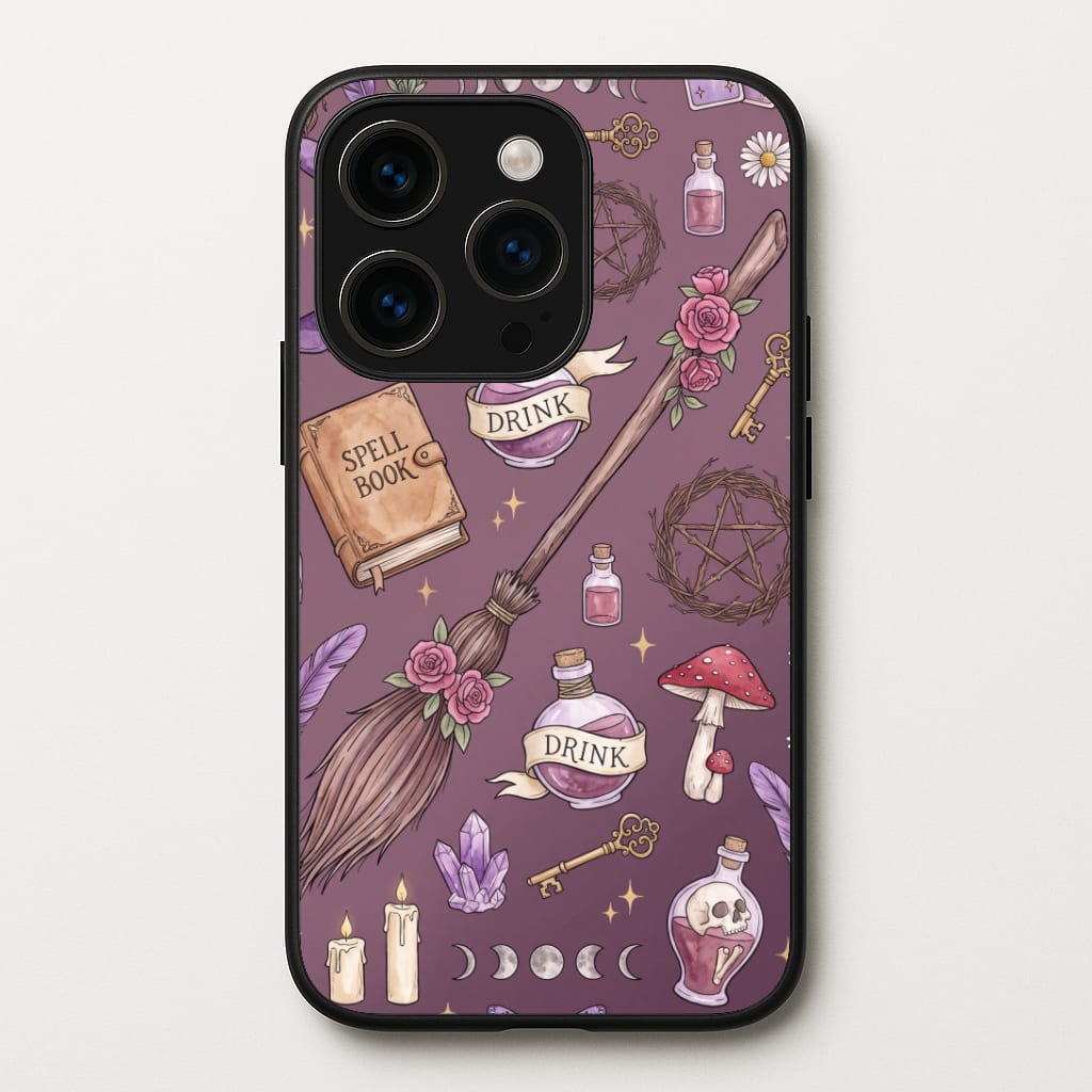Dusty Violet Witchcraft Phone Case