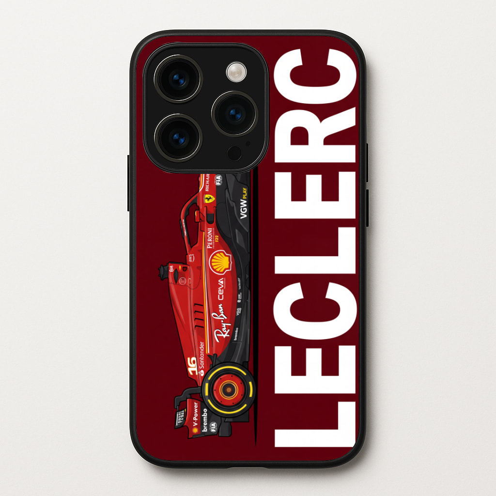 Leclerc Racer Phone Case