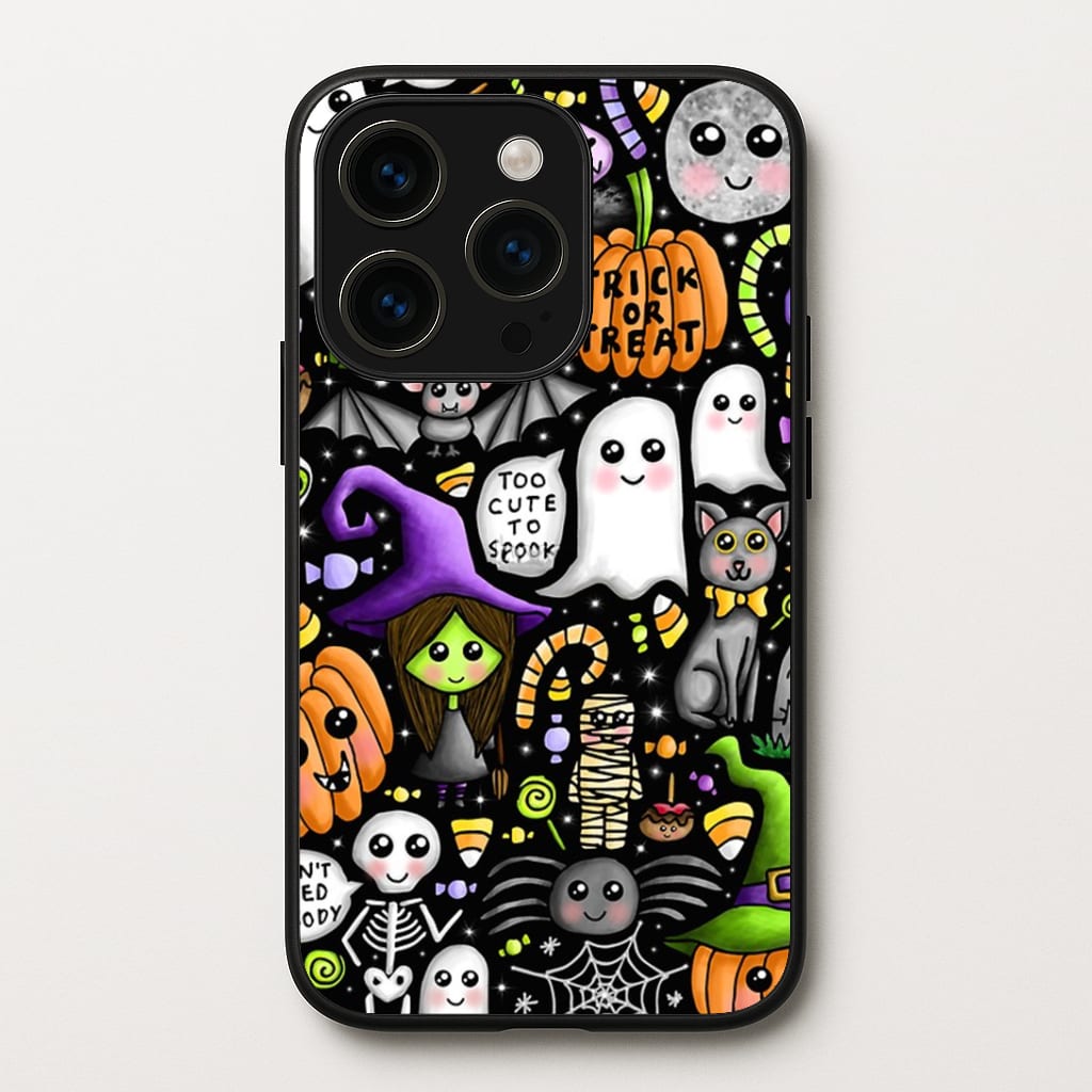Colourful Halloween Pattern Phone Case