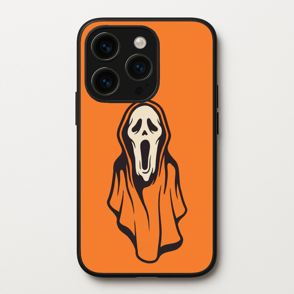 Orange Scream Phone Case