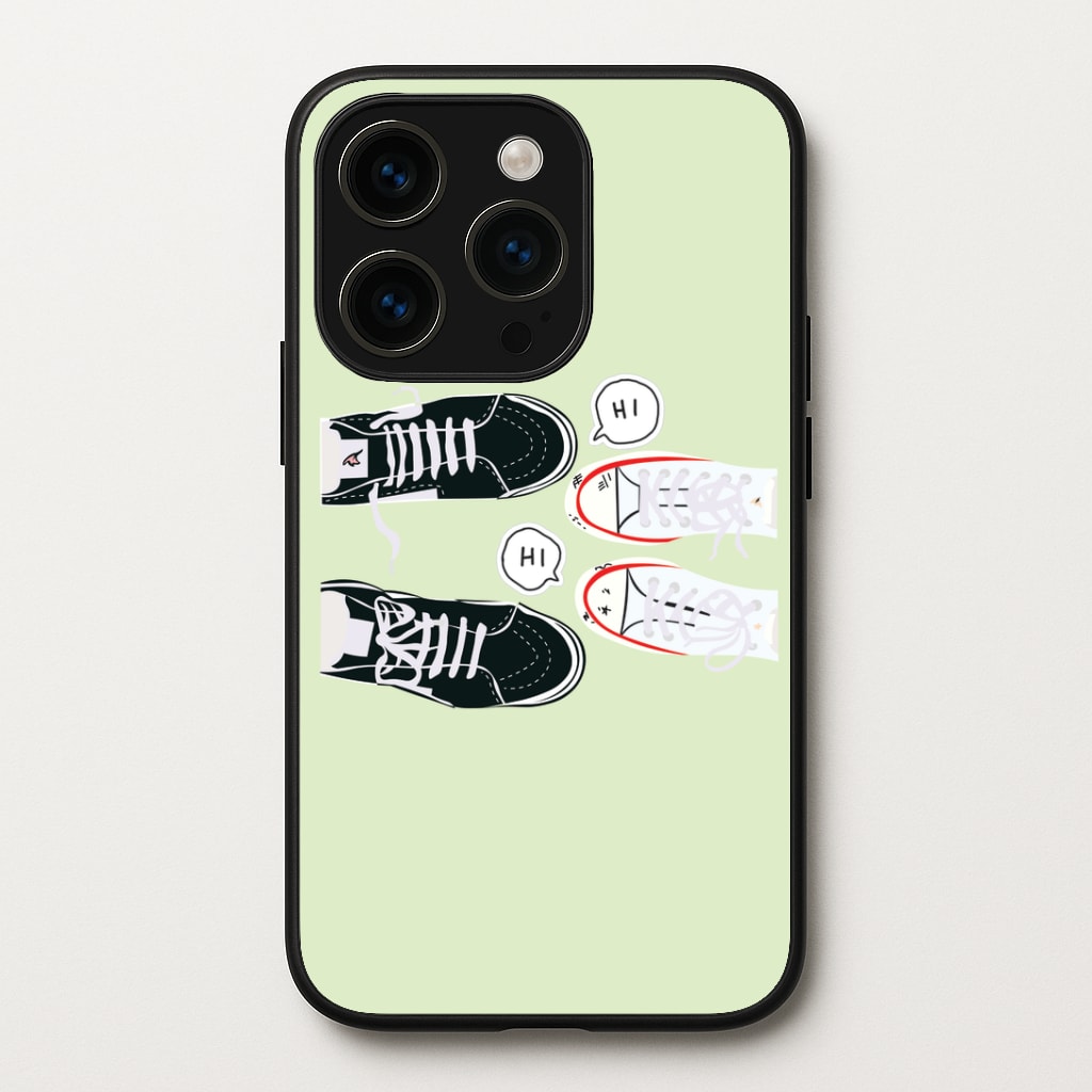 Hi - Heart TV Phone Case