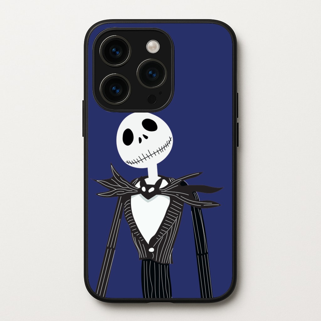 Jack Skellington Blue - TNBC Phone Case
