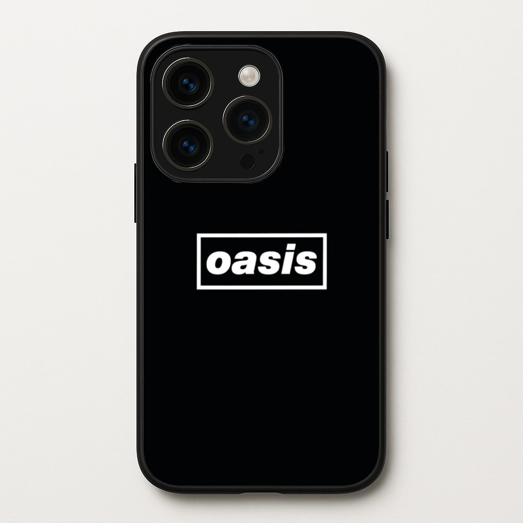 Band Name Black Phone Case