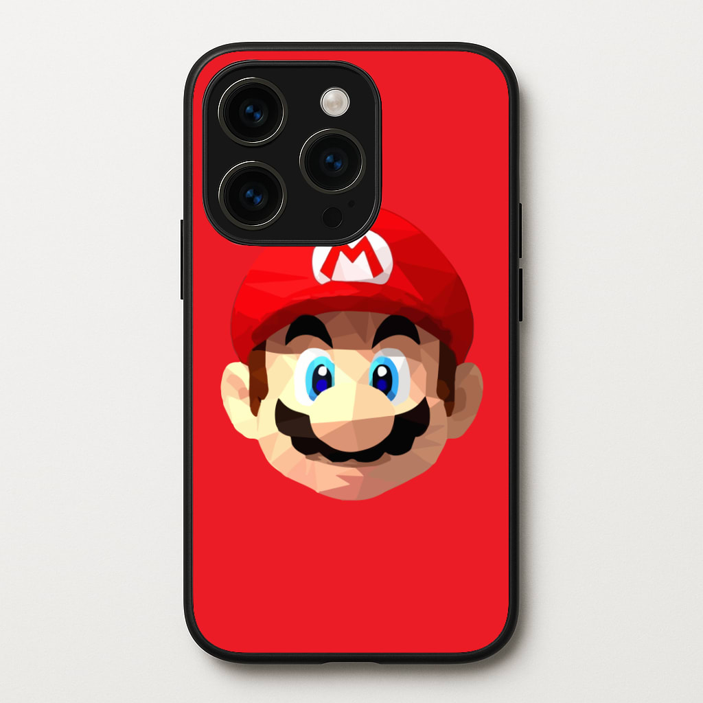 Mario Face - Mario Phone Case