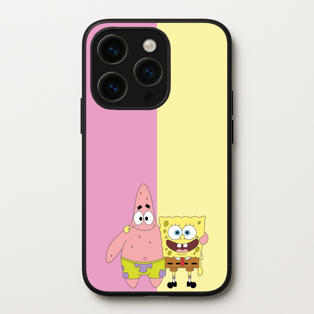 Patrick And Sponge Phone Case