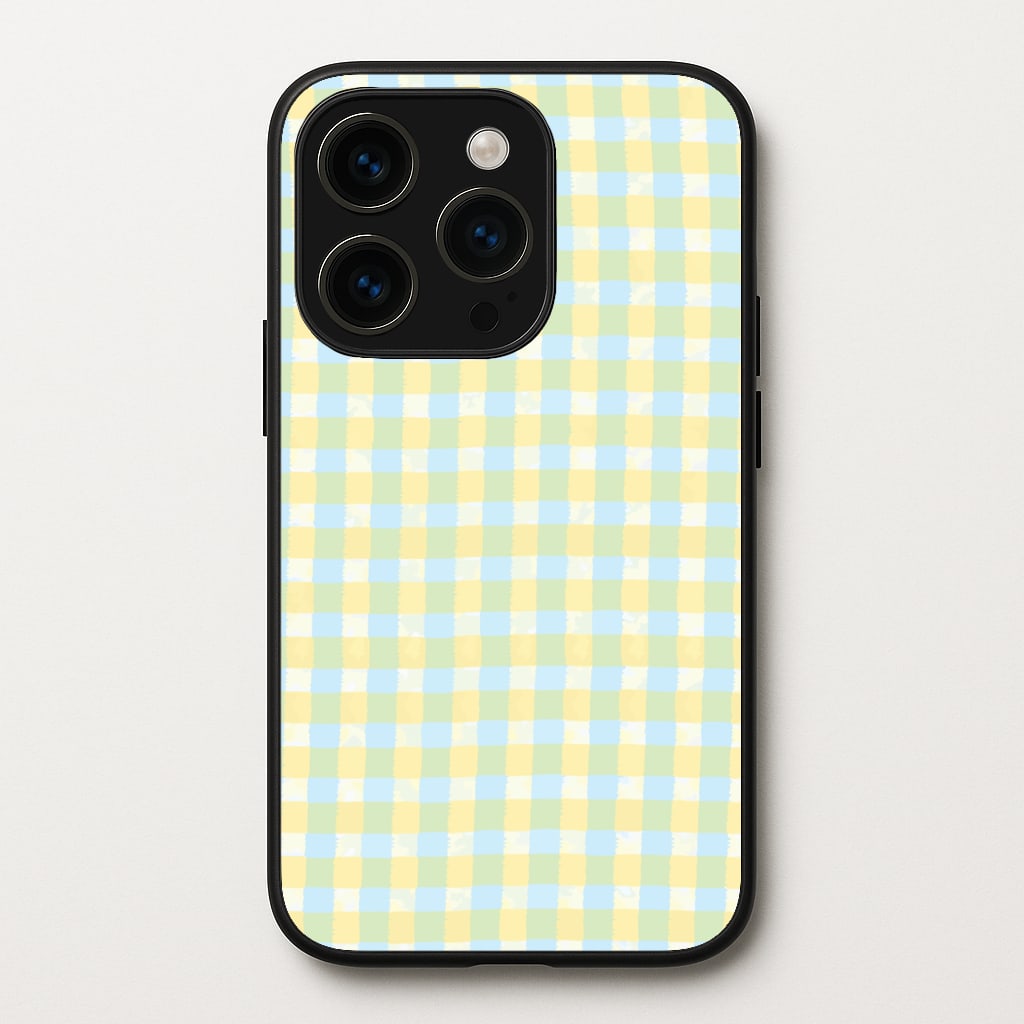 Lemonade Gingham Phone Case