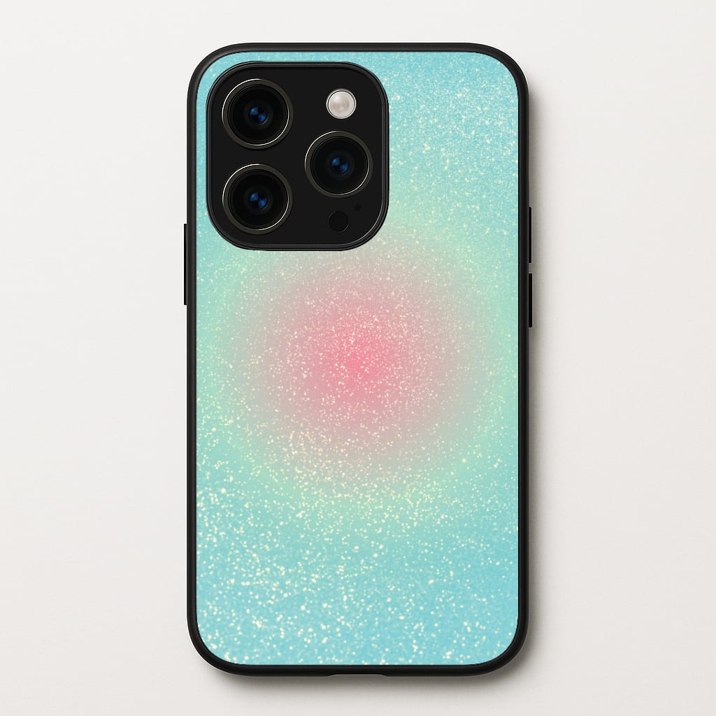 Teal Shimmer Phone Case