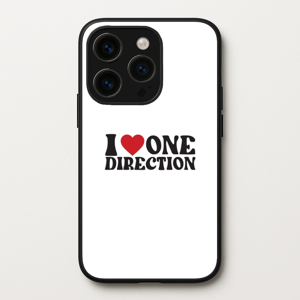 I Love Direction Phone Case