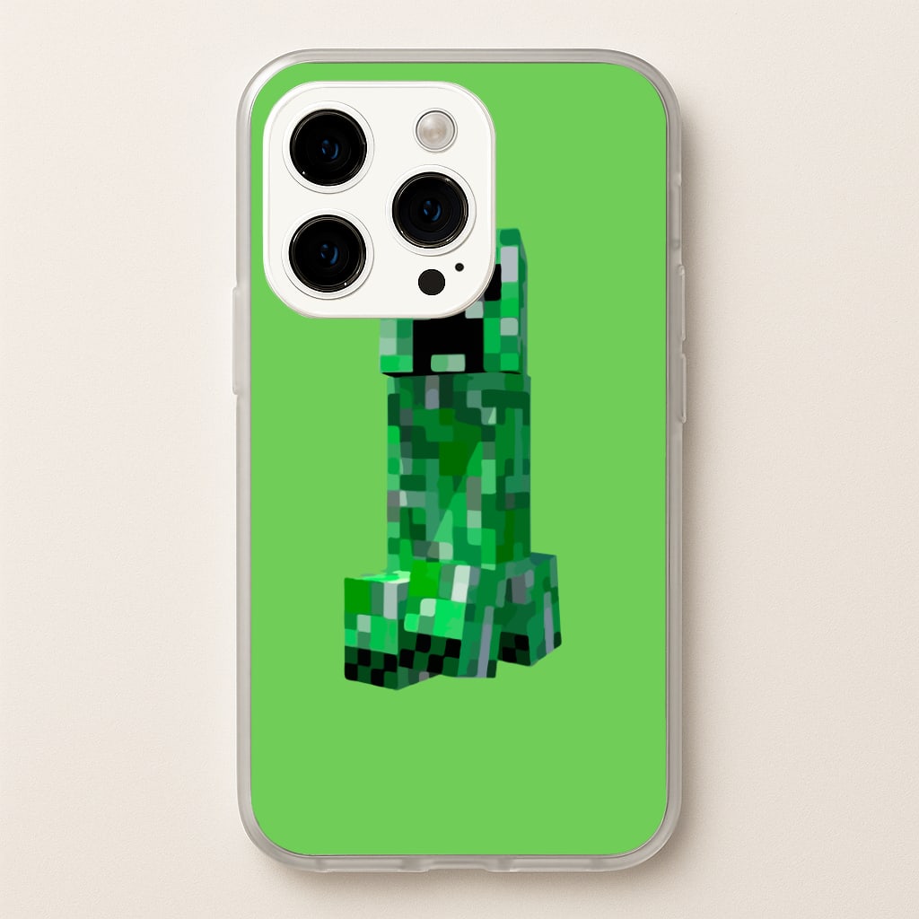 Mining Creeper Phone Case