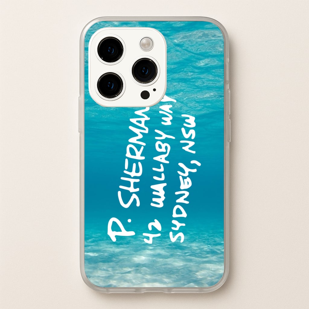 P.Sherman, 42 Wallaby Way ,Sydney Phone Case