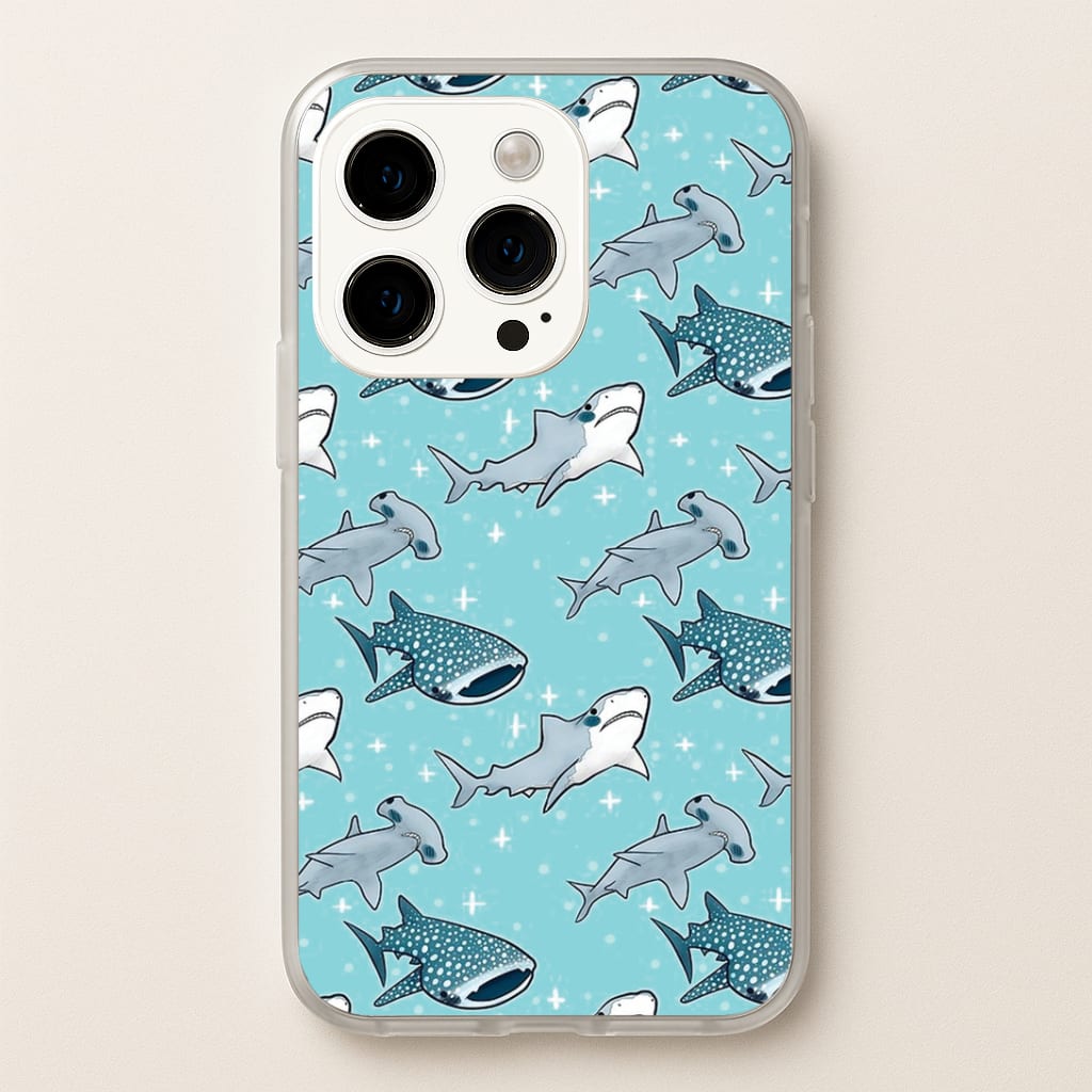 Shark Pattern Phone Case