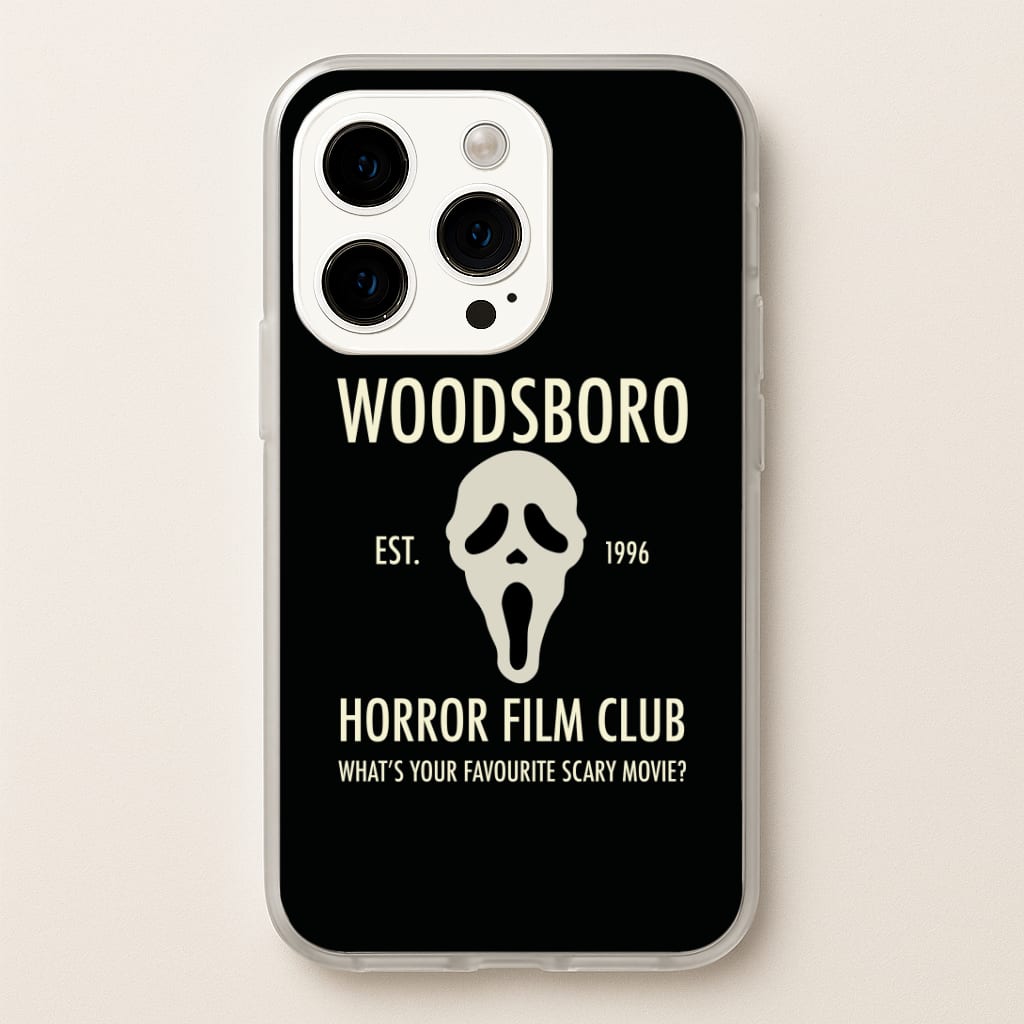 Woodsboro Horror Film Club - Scream Phone Case