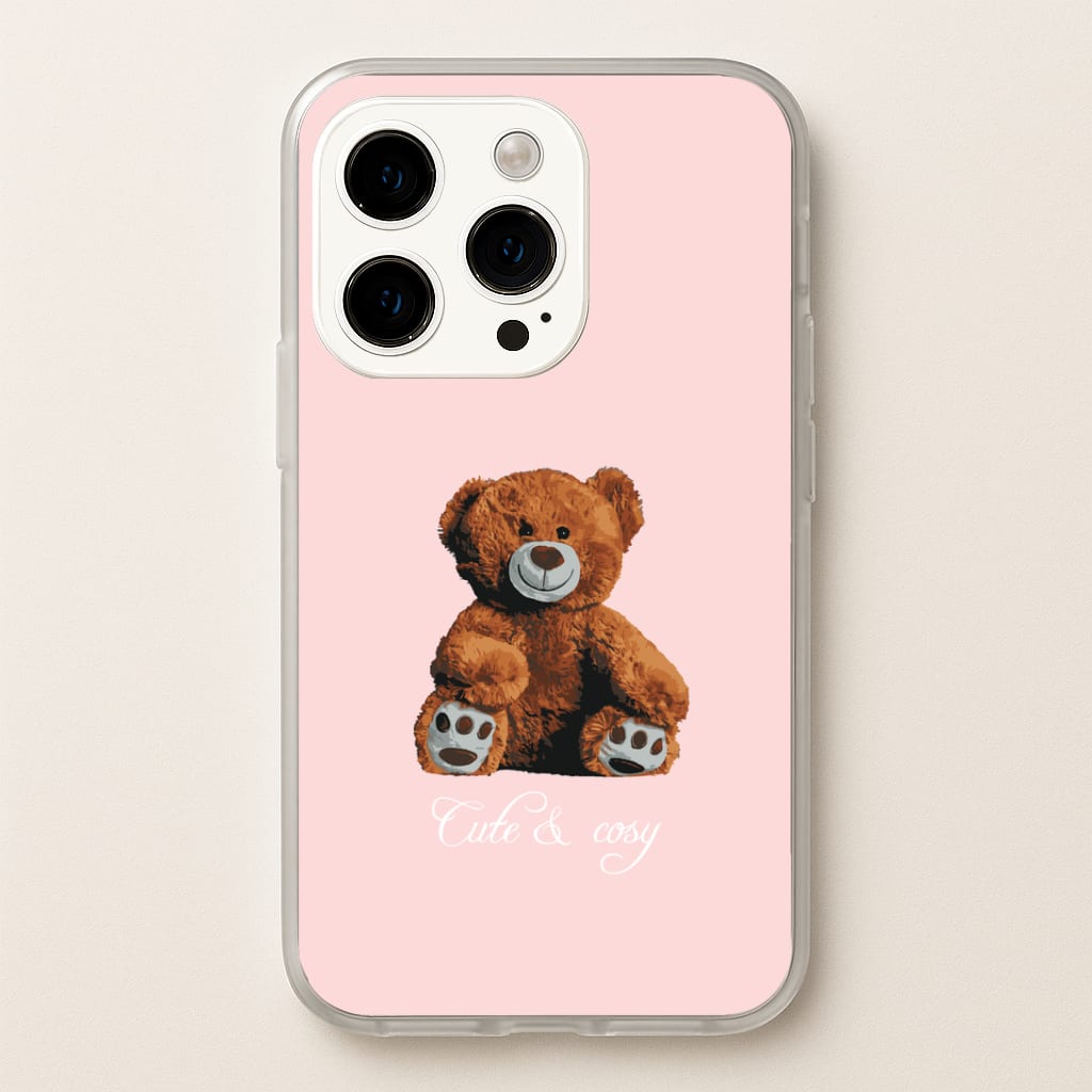 Cute And Cosy Teddy Bear Phone Case