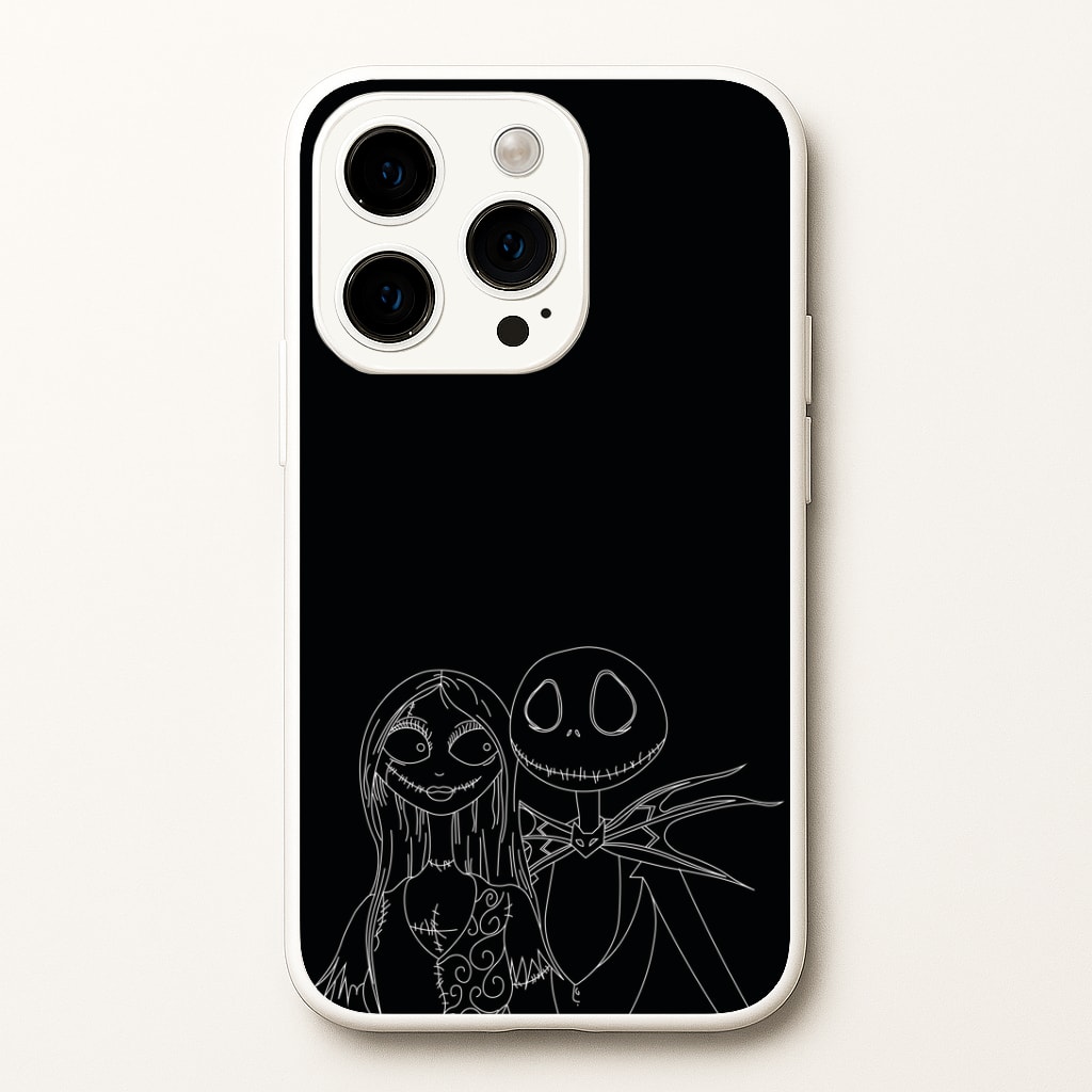 Jack And Sally - TNBC Phone Case