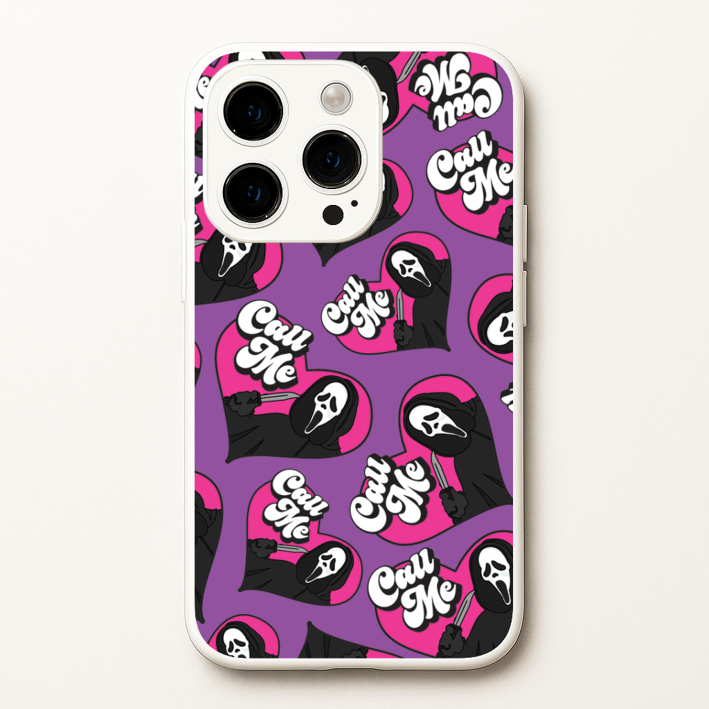 Call Me Heart Pattern Phone Case