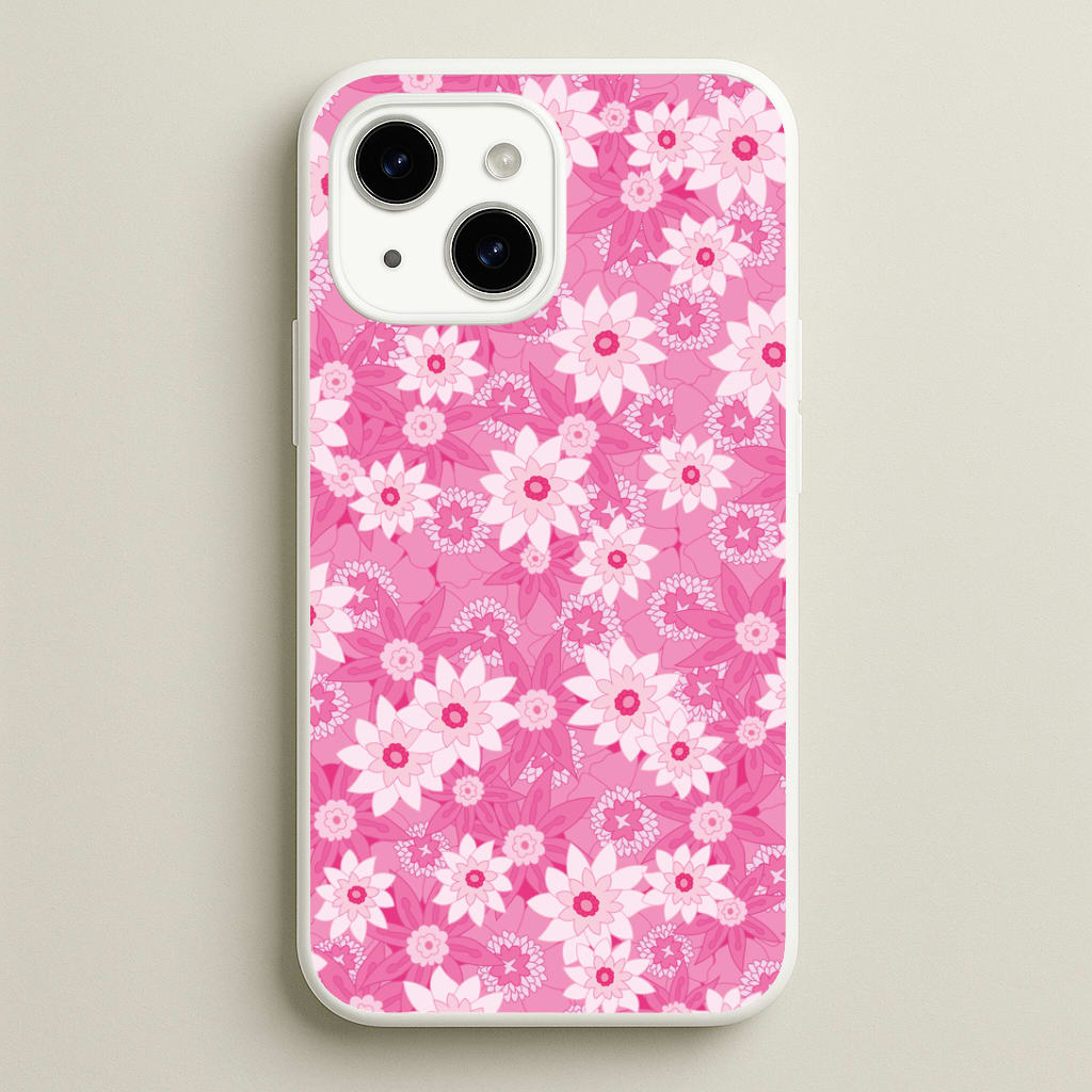 Pink Flowers - Floral Patterns Phone Case