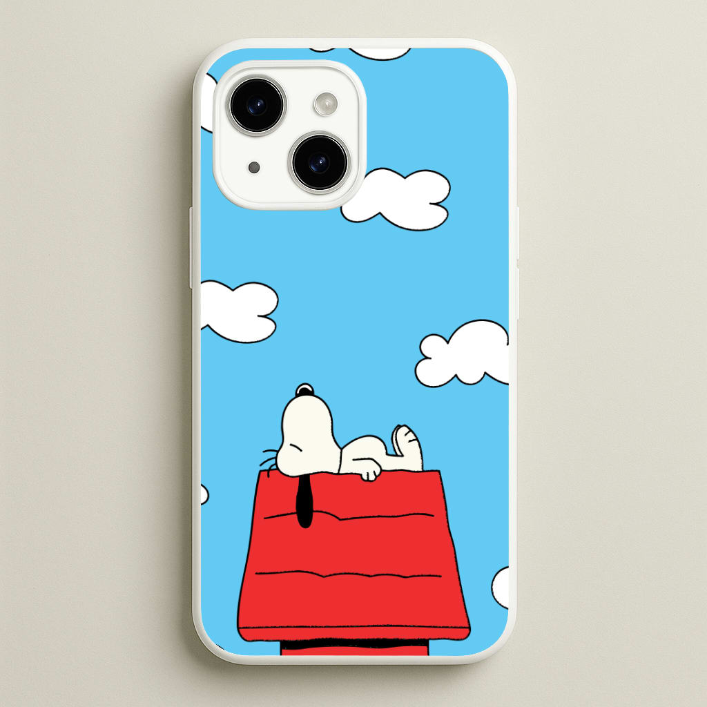 Cartoon Beagle Sleeping Phone Case