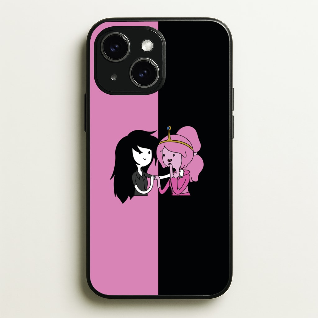 Marceline And Bubblegum Phone Case - iPhone 15 / Standard