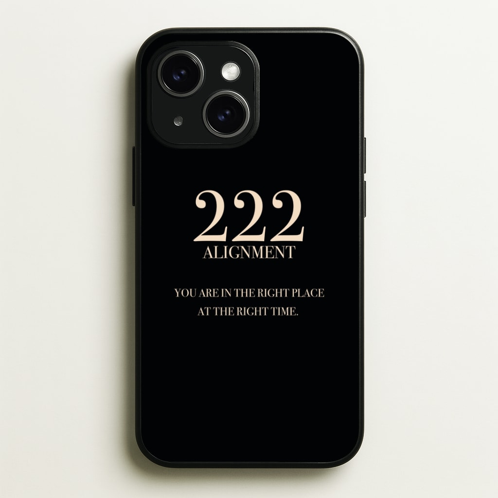 222 - Angel Numbers Phone Case - iPhone 15 / Standard